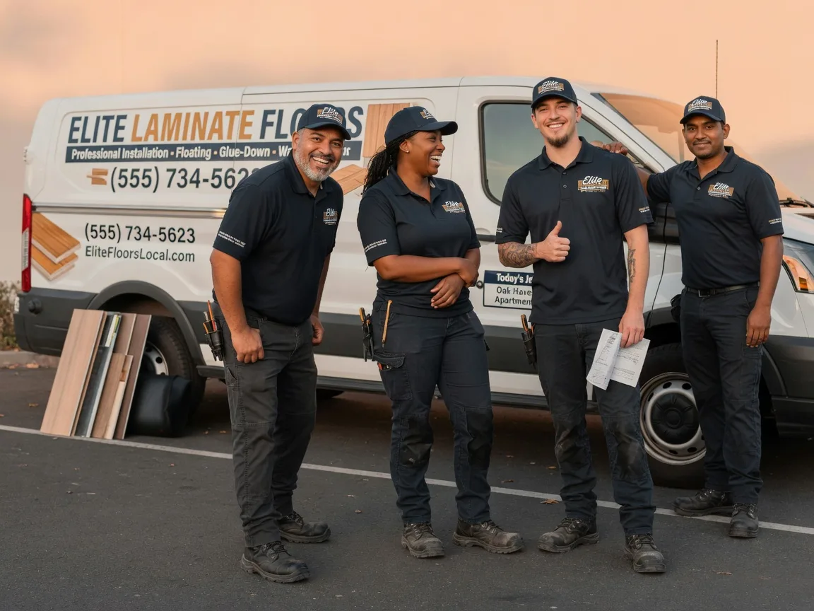 Laminate flooring installation company in Murchison, TX
